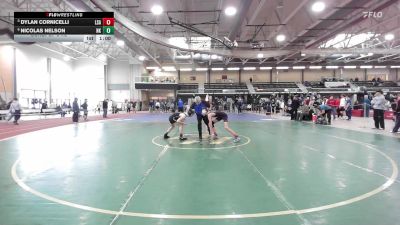113 lbs Consi Of 8 #2 - Dylan Cornicelli, La Salle Academy vs Nicolas Nelson, North Kingstown