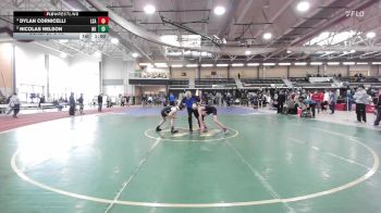 113 lbs Consi Of 8 #2 - Dylan Cornicelli, La Salle Academy vs Nicolas Nelson, North Kingstown
