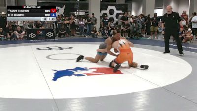 65 kg Champ. Rd Of 128 - Cody Trevino, Big Game Wrestling Club vs Che Jenkins, RBYWC