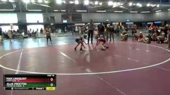 65 lbs Cons. Semis (16 Team) - Allie Proctor, The Big MF Purge vs Max Lindquist, Fight Club