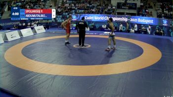 80 kg Qualif. - Platon SPolandIANSKIJ, Lithuania vs Abdullokh Abdumutalibov, Uzbekistan