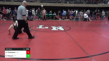 125 lbs 5th Place - Ashton Thompson, Knoxville vs Kade Pascoe, Whitehall