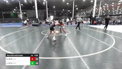 154 lbs Rr Rnd 5 - Owen Woll, Gold Medal WC vs Joseph Ortiz, Revival Black