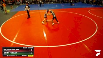 85 lbs Champ. Round 1 - Jackson Spielman, Owatonna vs Grant Mueller, LCWM