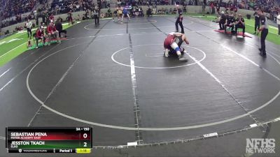 150 lbs Semifinal - Sebastian Pena, Mater Academy East vs Jesston Tkach, Elko