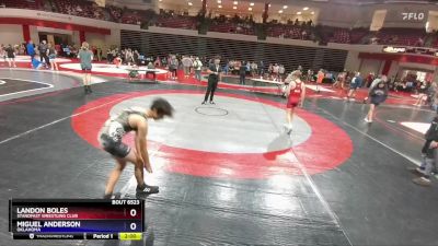 126 lbs Cons. Round 1 - Landon Boles, Standfast Wrestling Club vs Miguel Anderson, Oklahoma