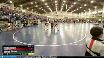 105 lbs Round 5 (6 Team) - Keagan Grange, Utah Gold vs Amelia Forbes, Oregon