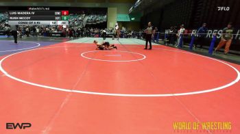 85 lbs Consi Of 8 #2 - Luis Madera IV, Southwest Stallions WC vs Rush McCoy, Outlaws Wrestling Club
