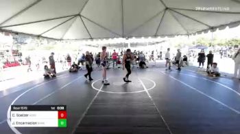 160 lbs Consi Of 8 #1 - Caleb Soelzer, Norcal Wc vs Justin Encarnacion, Snake Pit WC