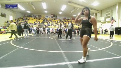 145 lbs Consi Of 4 - Rowan Stilwell, Wagoner vs Alejandra Yzabal, Har-Ber High School