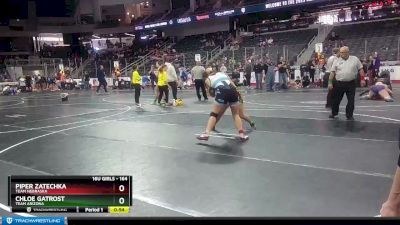 164 lbs 5th Place Match - Piper Zatechka, Team Nebraska vs Chloe Gatrost, Team Arizona