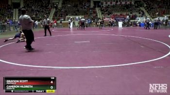 138 lbs Cons. Round 2 - Grayson Scott, Prattville vs Cameron Hildreth, Baker HS