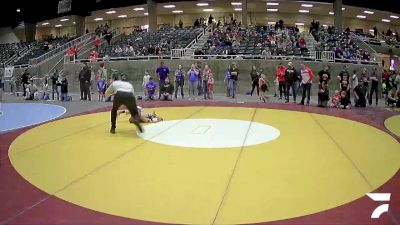 45 lbs Quarterfinal - Mowgli Krull, McKenzie River Mat Club vs Ryddik Johnson, Eastern Oregon Elite