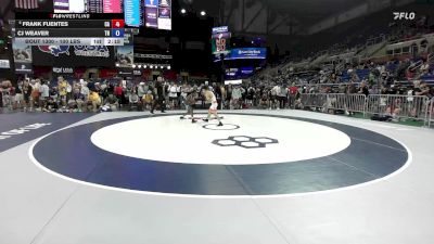 100 lbs Champ. Rd Of 32 - Frank Fuentes, CA vs CJ Weaver, TN