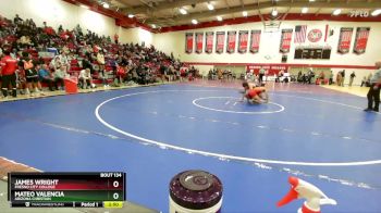 149 lbs Champ. Round 2 - James Wright, Fresno City College vs Mateo Valencia, Arizona Christian