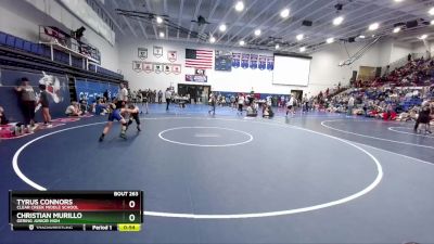 75 lbs Cons. Round 3 - Christian Murillo, Gering Junior High vs Tyrus Connors, Clear Creek Middle School