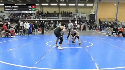 157 lbs Quarterfinal - Samuel Wilcox, Marlborough vs Carnell Davis, Ponaganset