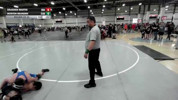 123 lbs Round Of 32 - Travis Gauvin, Bear Cave vs Santino Otero, Winslow