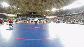 Boys 4A 120 lbs Champ. Round 1 - Giovani Rodriguez-Cepeda, Rogers (Puyallup) vs Blake Jackson, South Kitsap