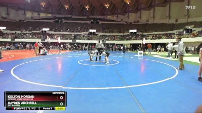 National 6-8 90 Semifinal - Hayden Archbell, Off Da Grid vs Kolton Morgan, Hickory Wrestling Club