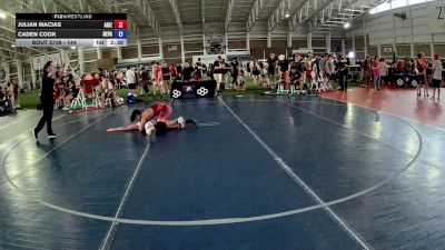 144 lbs Cons. Round 6 - Julian Macias, Arizona vs Caden Cook, Nevada