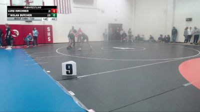 132 lbs Cons. Round 5 - Nolan Butcher, Leo vs Luke Kirchner, Jennings County