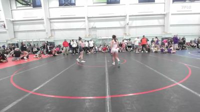 100 lbs Round Robin 5 - Jayden Jackson, Claymont Brown - G vs Jocelyn Adkins, WV Lunatics - G
