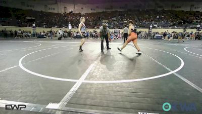 170 lbs Rr Rnd 1 - Arieaunna Ridge, Sperry Wrestling Club vs Aubrey Gomez, Tulsa Blue T Panthers