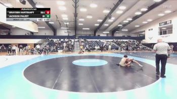 141 lbs Quarterfinal - Jackson Palzet, Unattached vs Brayden Hartranft, Franklin & Marshall Unattached