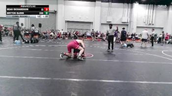 129 lbs Cons. Round 1 - Beau Richardson, Creekview Grizzlies vs Bryton Glenn, SWA Slate Wrestling Academy