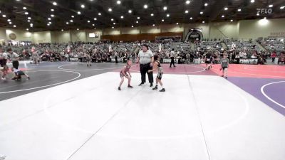 81 lbs Round Of 16 - Hope Stephens, Jr Eagles vs Lilly Lovell, Nighthawks WC