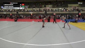 80 lbs Cons. Round 3 - Chase Chilson, Askren Wrestling Academy vs Lincoln Engan, Caledonia