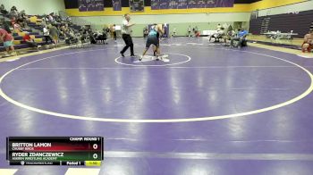 175 lbs Cons. Round 2 - Ryder Zdanczewicz, Askren Wrestling Academy vs Britton Lamon, Chubby Birds