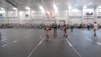 92 lbs Round 7 (8 Team) - Brody Gross, Ohio Gold Black vs Hunter Smith, Wrecking Crew Black