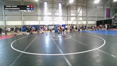 74-79 lbs Champ. Round 2 - Daniel Swain, Team Newport Tornadoes Wrestling Club vs Arun Saparbekov, Washington