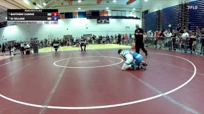 78 lbs 1st Place Match - Matthew Cardis, NOVA Wrestling Club vs Sj Gilliam, NOVA Wrestling Club