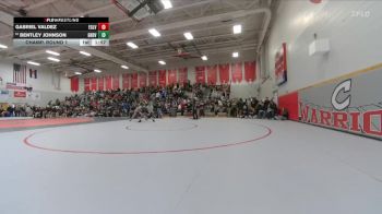 113 lbs Champ. Round 1 - Gabriel Valdez, Eagle Valley vs Bentley Johnson, Green River