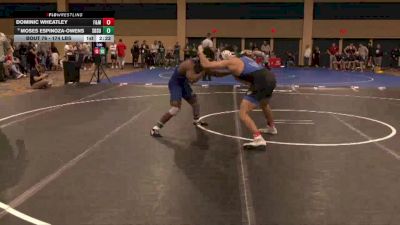 174 lbs Rd Of 32 - Dominic Wheatley, Franklin & Marshall vs Moses Espinoza-Owens, South Dakota State