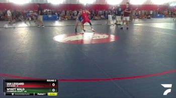 112-112 A Round 2 - Wyatt Wald, Cambridge-Isanti vs Ian Lessard, Elk River