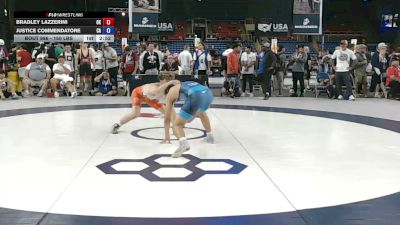 150 lbs Cons. Rd Of 128 - Bradley Lazzerini, Oklahoma vs Justice Commendatore, California