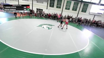 161-164 lbs Quarterfinal - Joshua Stockl, Yorkville (H.S.) vs Trevor Sundlie, Ozark Wrestling Club
