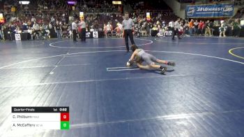 75 lbs Quarterfinal - Chase Philburn, Frazier vs Aedan McCaffery, BC W.C.