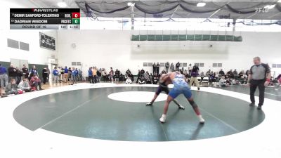 150 lbs Round Of 16 - Demir Sanford-Tolentino, Rockville vs Dadrian Wisdom, Prince/Cheney Tech