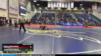 165 lbs Champ. Round 1 - Kweli Hernandez, Unattached vs Augustine Garcia, CA State University Bakersfield