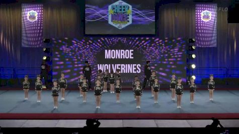 Monroe Wolverines [2022 Tiny Mite Show Cheer 1 LTD] 2022 Pop Warner National Cheer & Dance Championship