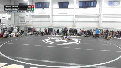 72 lbs Round Robin 1 - Carson Fisher, ScrapYard Wrestling Club - EL vs Cayden Comfort, Hammers - EL