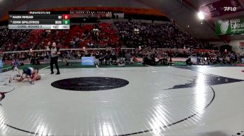 4A 175 lbs Cons. Round 2 - Kash Rhead, Marsh Valley vs John Spilotros, McCall-Donnelly