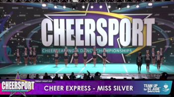 Cheer Express - Miss Silver [2023 L6 Senior - XSmall Day 1] 2023 CHEERSPORT: Friday Night Live