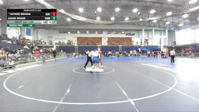 149 lbs Champ. Round 1 - Aidan Krass, Merchant Marine vs Jayden Medina, Hunter