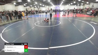 58 lbs Quarterfinal - Rylan Apodaca, Grant County Elite vs Eli Chavez, Lockjaw WC